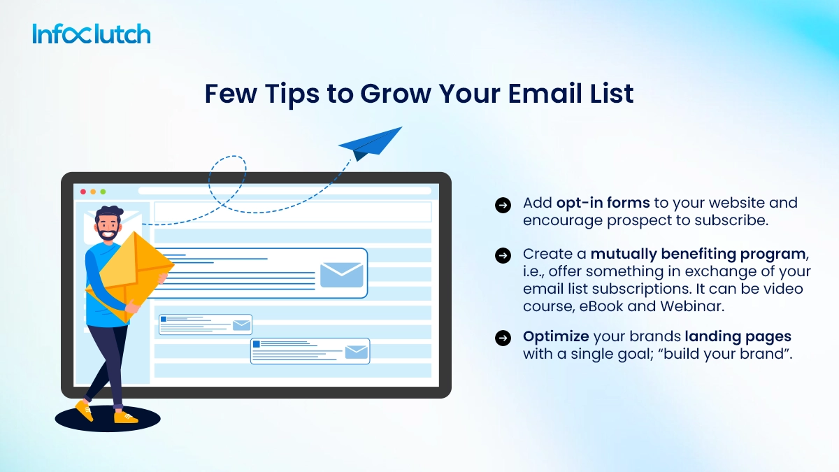 Grow your email list