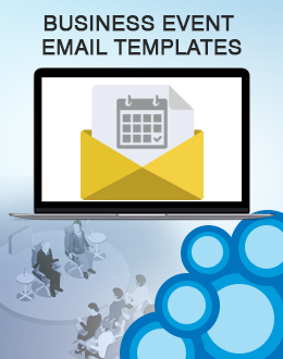 business events emeial template