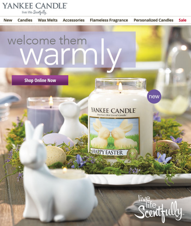 Yankee candle Easter